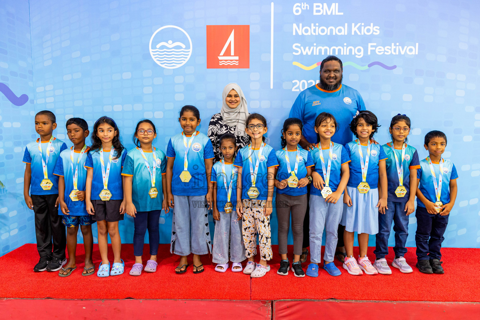 Closing Ceremony of 6th BML National Kids Swimming Kids Festival 2025 held in Hulhumale', Maldives on Saturday, 22nd November 2025. Photos: Nausham Waheed / images.mv