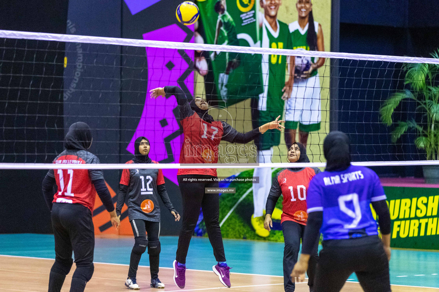 Volleyball Association Cup 2022-Women's Division-Match Day 1 was held in Male', Maldives on Tuesday, 24th May 2022.  Photos By: Ismail Thoriq / images.mv