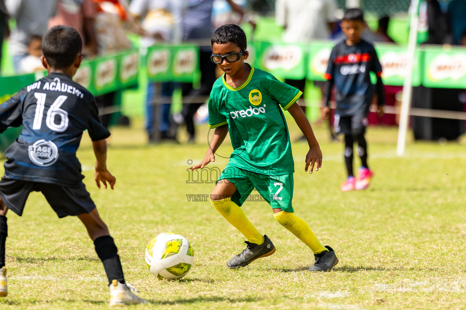 Day 2 of MILO SVAM Juniors 2025 (U-8) was held at Henveiru Stadium in Male', Maldives on Friday, 27th June 2025. Photos: Mohamed Mahfooz Moosa / images.mv