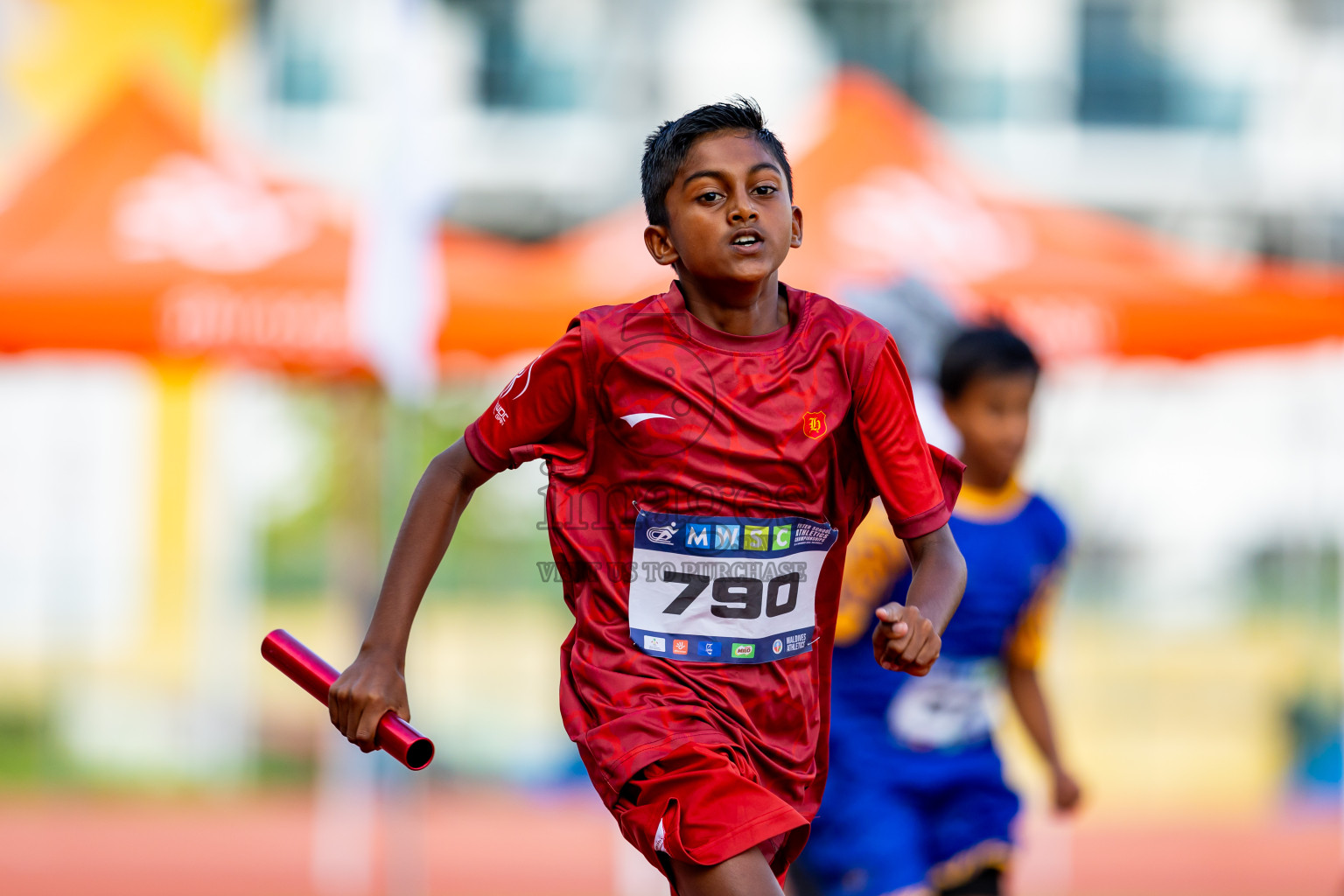 Day 5 of MWSC Interschool Athletics Championships 2024 held in Hulhumale Running Track, Hulhumale, Maldives on Wednesday, 13th November 2024. Photos by: Nausham Waheed / Images.mv