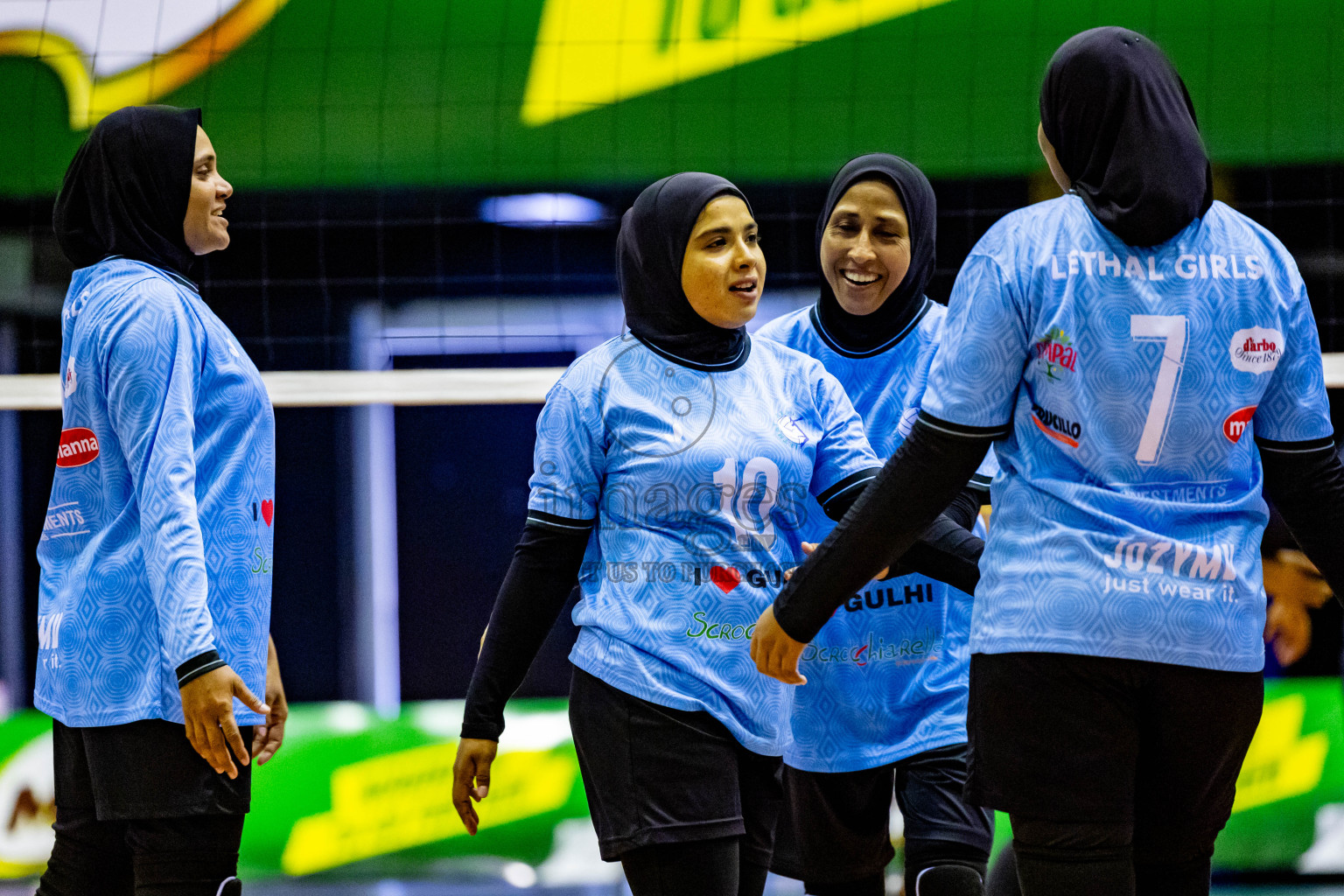 Day 3 of Women's Division of Milo VAM Cup 2024 held in Male', Maldives on Wednesday, 10th July 2024 at Social Center Indoor Hall Photos By: Nausham Waheed / images.mv