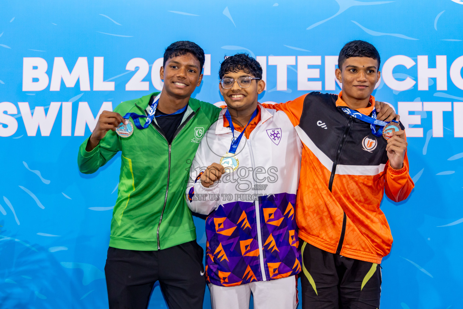 Day 4 of 20th Inter-school Swimming Competition 2024 held in Hulhumale', Maldives on Tuesday, 15th October 2024. Photos: Nausham Waheed / images.mv