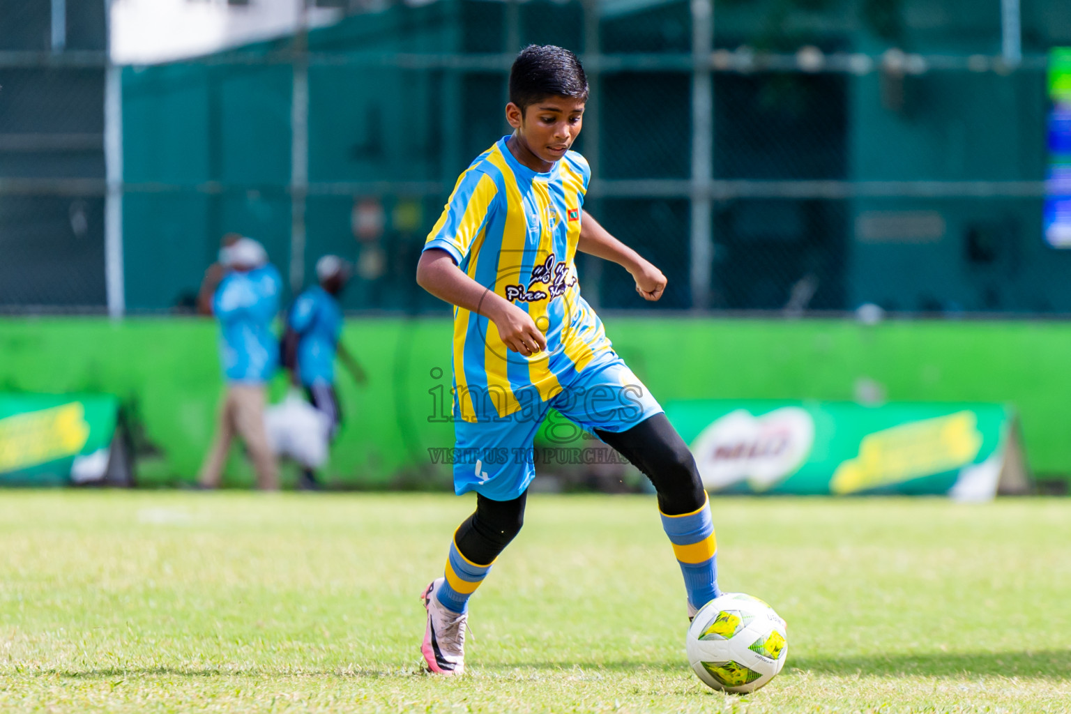 Day 1 of MILO Academy Championship 2024 held in Henveyru Stadium, Male', Maldives on Thursday, 31st October 2024. Photos by Nausham Waheed / Images.mv