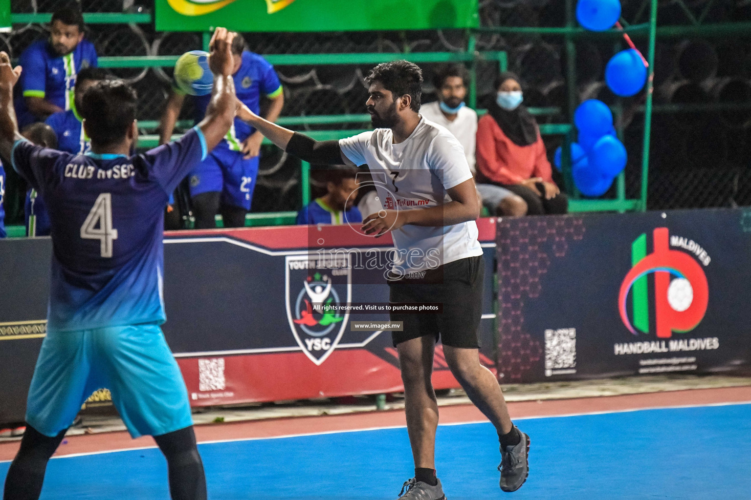 Day 11 of Milo 6th Inter Office Handball Tournament 2022 - Photos by Nausham Waheed