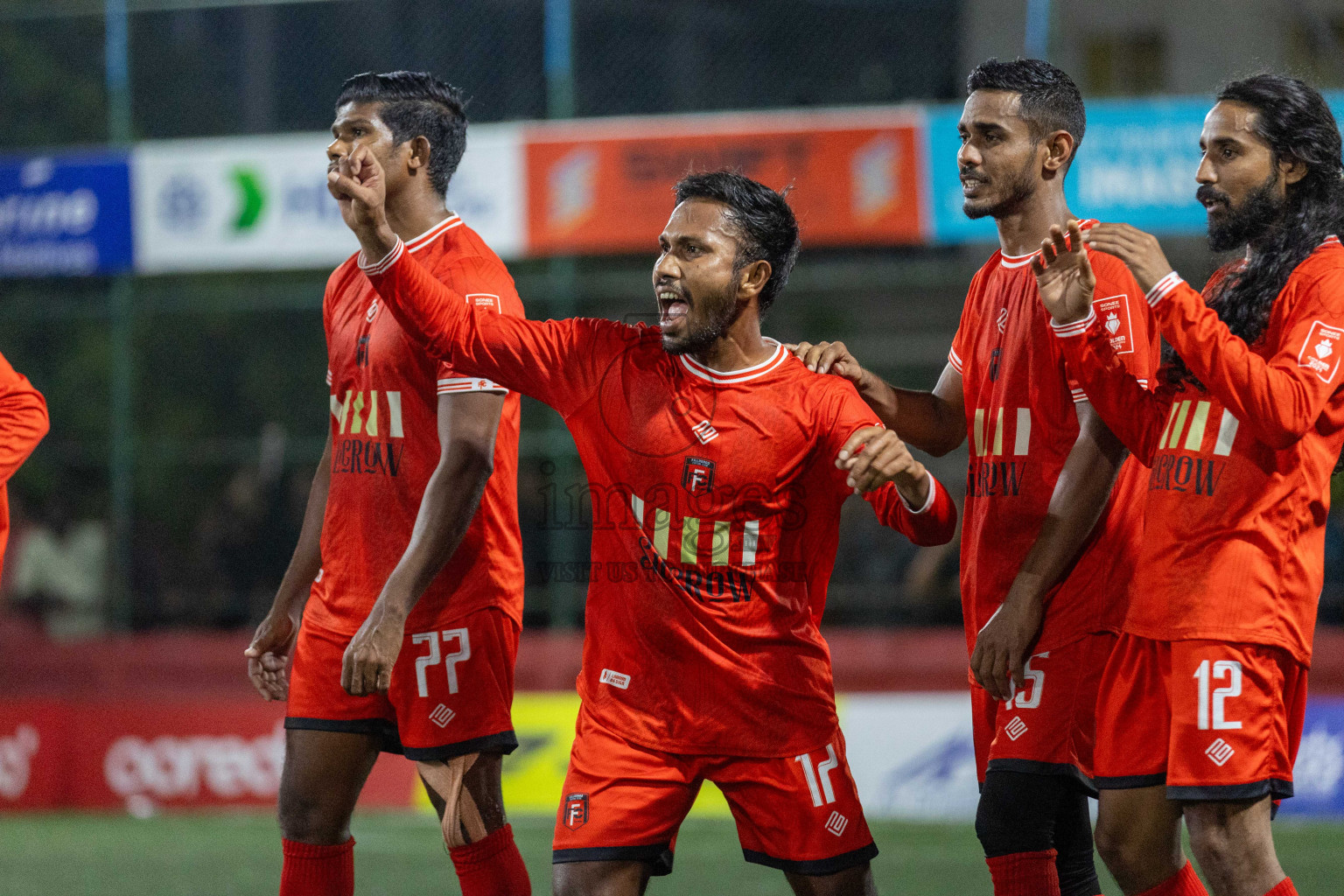 HA Filladhoo VS HA Dhidhdhoo in Day 13 of Golden Futsal Challenge 2024 was held on Saturday, 27th January 2024, in Hulhumale', Maldives Photos: Nausham Waheed / images.mv