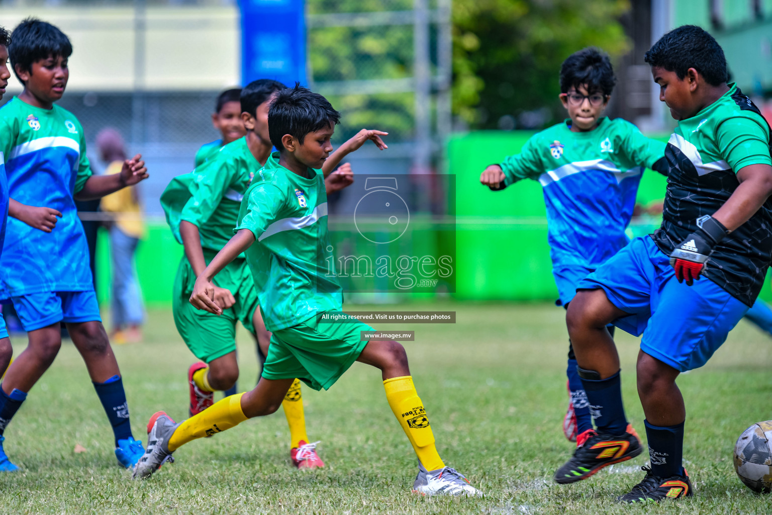 Day 3 of Milo Kids Football Fiesta 2022 was held in Male', Maldives on 21st October 2022. Photos: Nausham Waheed/ images.mv