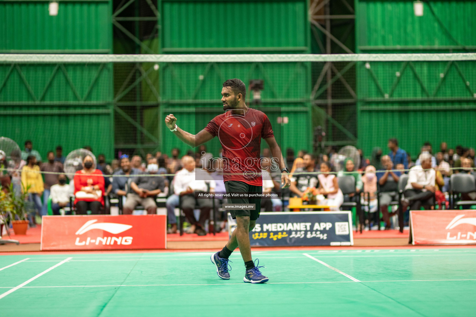 47th National Badminton Tournament 2021 held from 10 to 14 November 2021 in Male' Sports Complex, Maldives