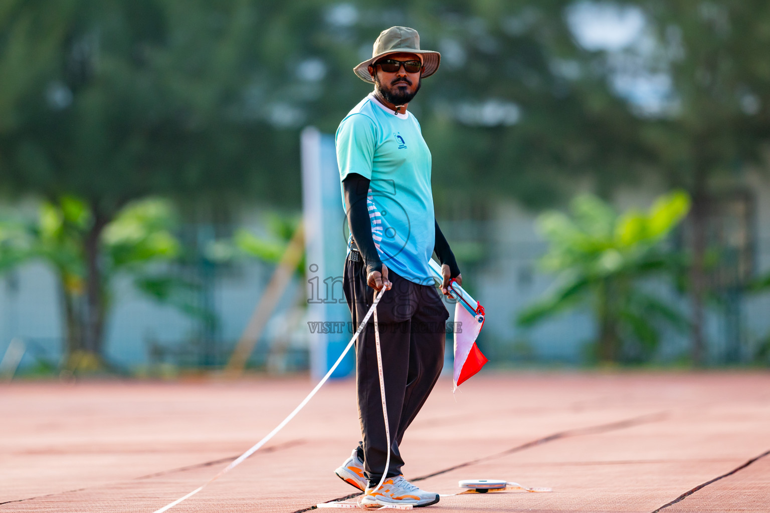 Day 5 of MWSC Interschool Athletics Championships 2024 held in Hulhumale Running Track, Hulhumale, Maldives on Wednesday, 13th November 2024. Photos by: Nausham Waheed / Images.mv