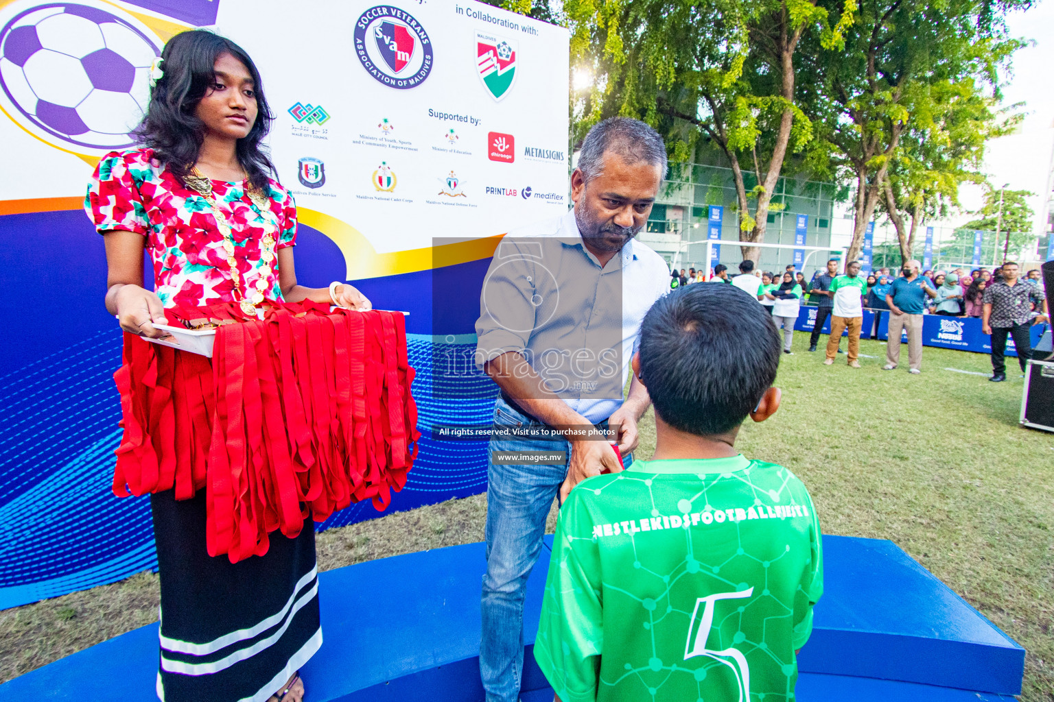 Day 4 of Milo Kids Football Fiesta 2022 was held in Male', Maldives on 22nd October 2022. Photos:Hassan Simah / images.mv