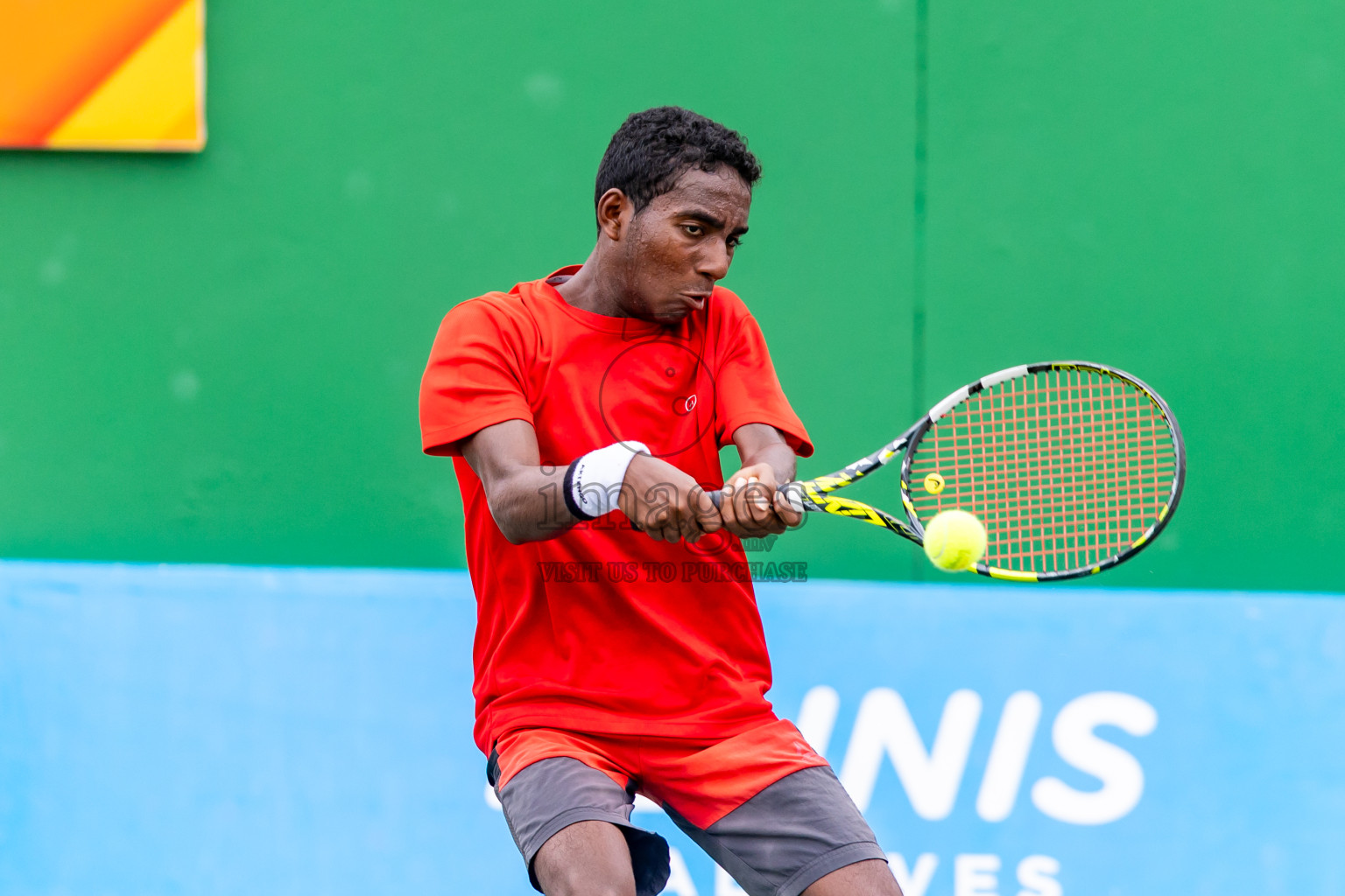 Day 7 of ATF Maldives Junior Open Tennis was held in Male' Tennis Court, Male', Maldives on Wednesday, 18th December 2024. Photos: Nausham Waheed/ images.mv