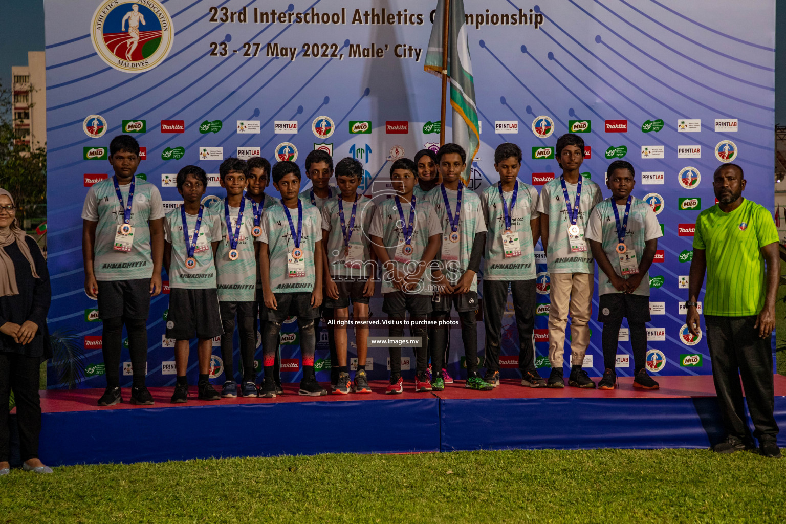 Day 5 of Inter-School Athletics Championship held in Male', Maldives on 27th May 2022. Photos by: Nausham Waheed / images.mv