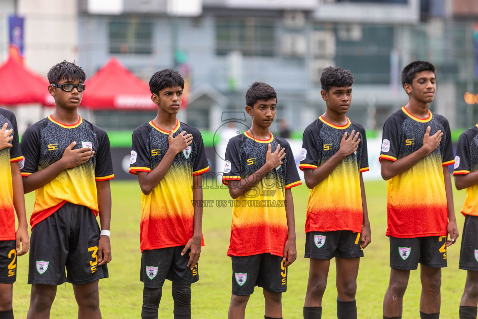 Eagles vs Hurriya in day 6 of Dhivehi Youth League 2024 held at Henveiru Stadium on Saturday 30th November 2024. Photos: Shuu Abdul Sattar/ Images.mv