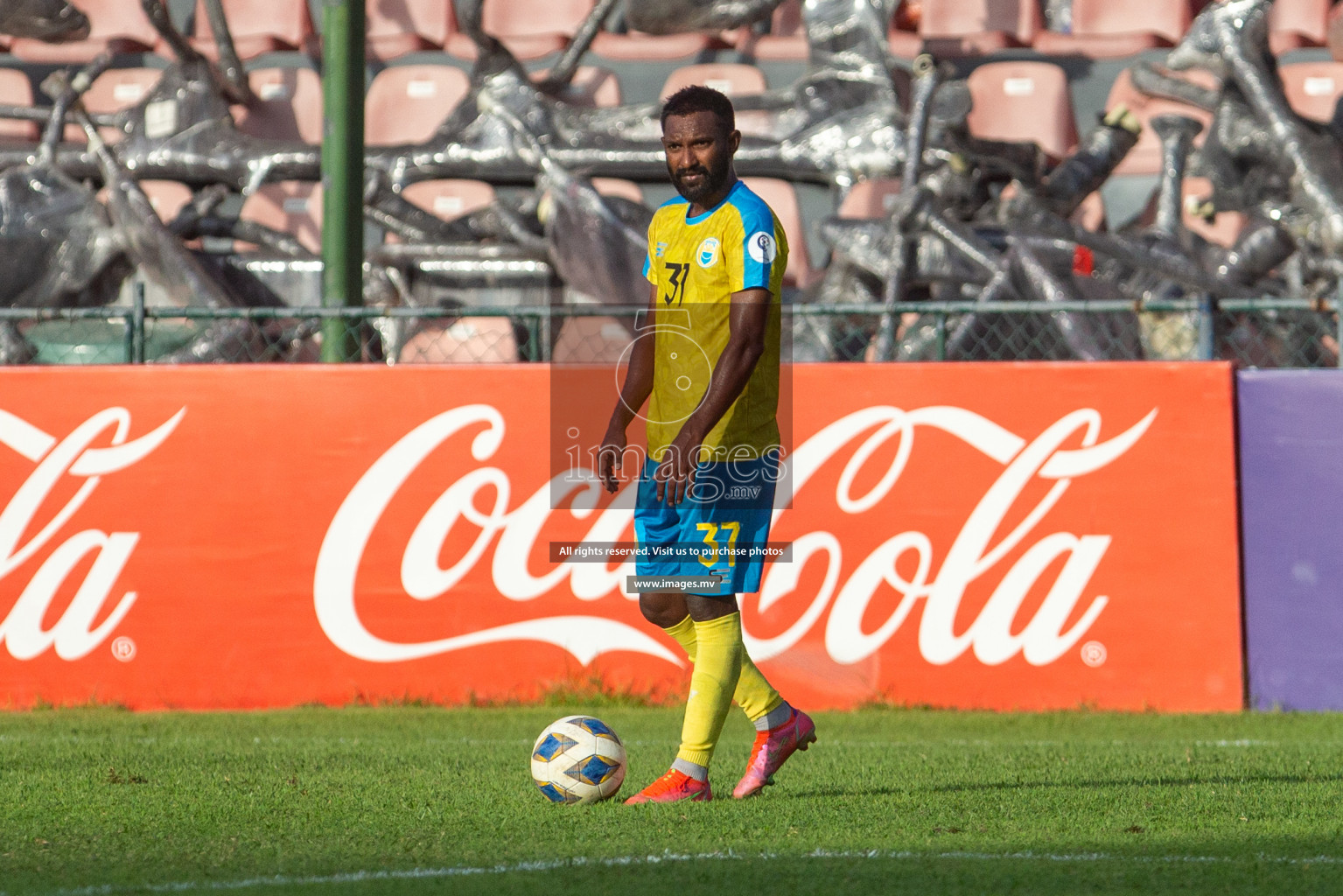 Club Valencia vs Club Green Streets in Ooredoo Dhivehi Premier League 2021/22 on 12th July 2022, held in National Football Stadium, Male', Maldives Photos: Maanish/ Images mv