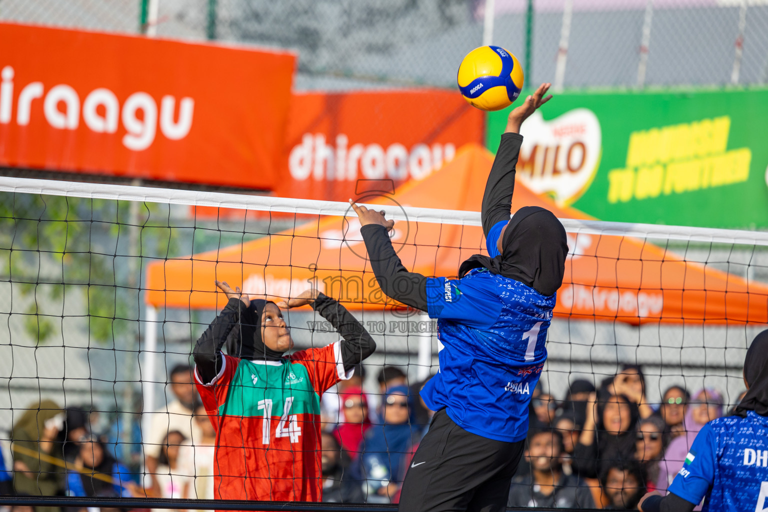 Day 6 of Interschool Volleyball Tournament 2024 was held in Ekuveni Volleyball Court at Male', Maldives on Thursday, 28th November 2024.
Photos: Ismail Thoriq / images.mv