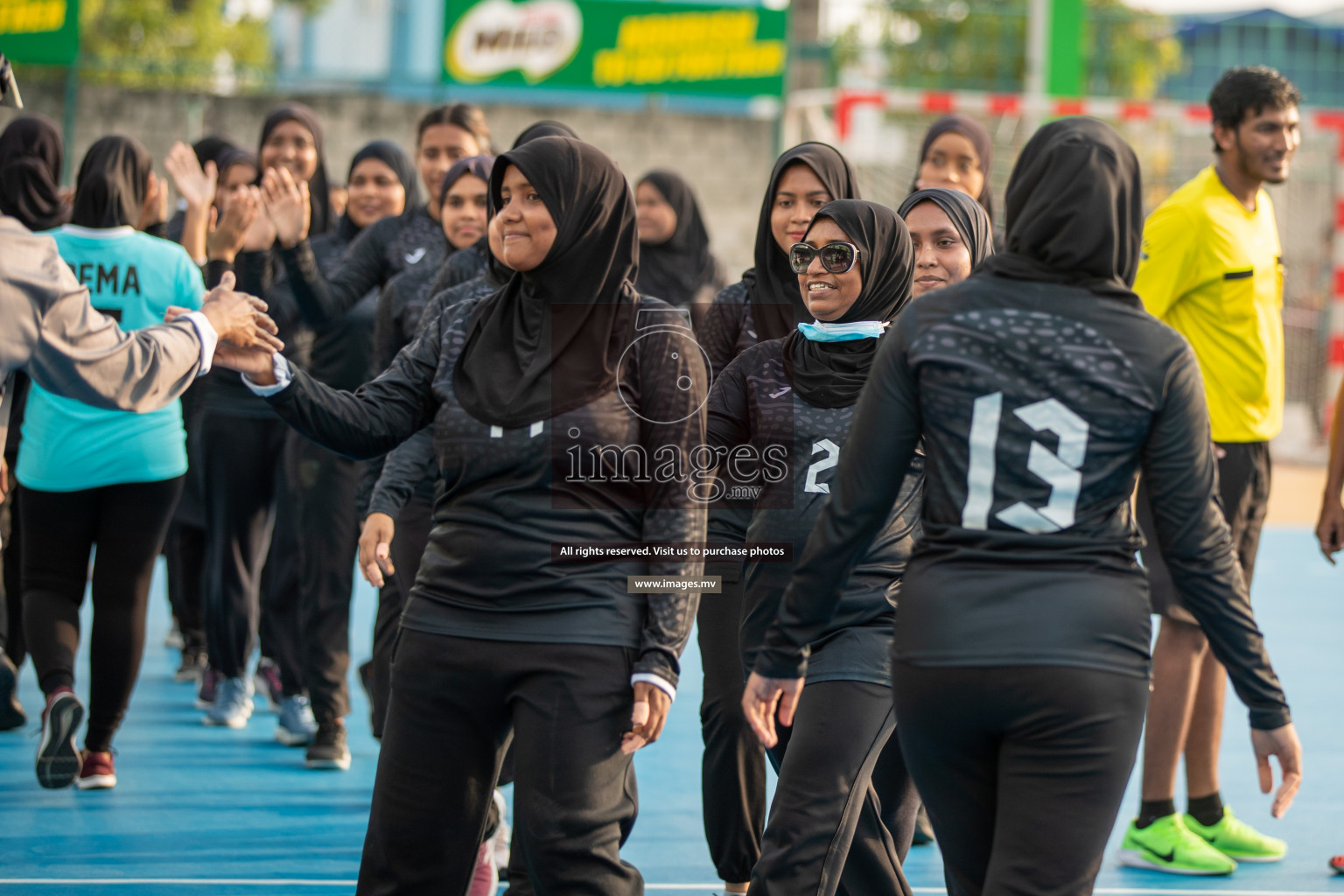 Day 12 of Milo 6th Inter Office Handball Tournament 2022 - Photos by Hassan Simah