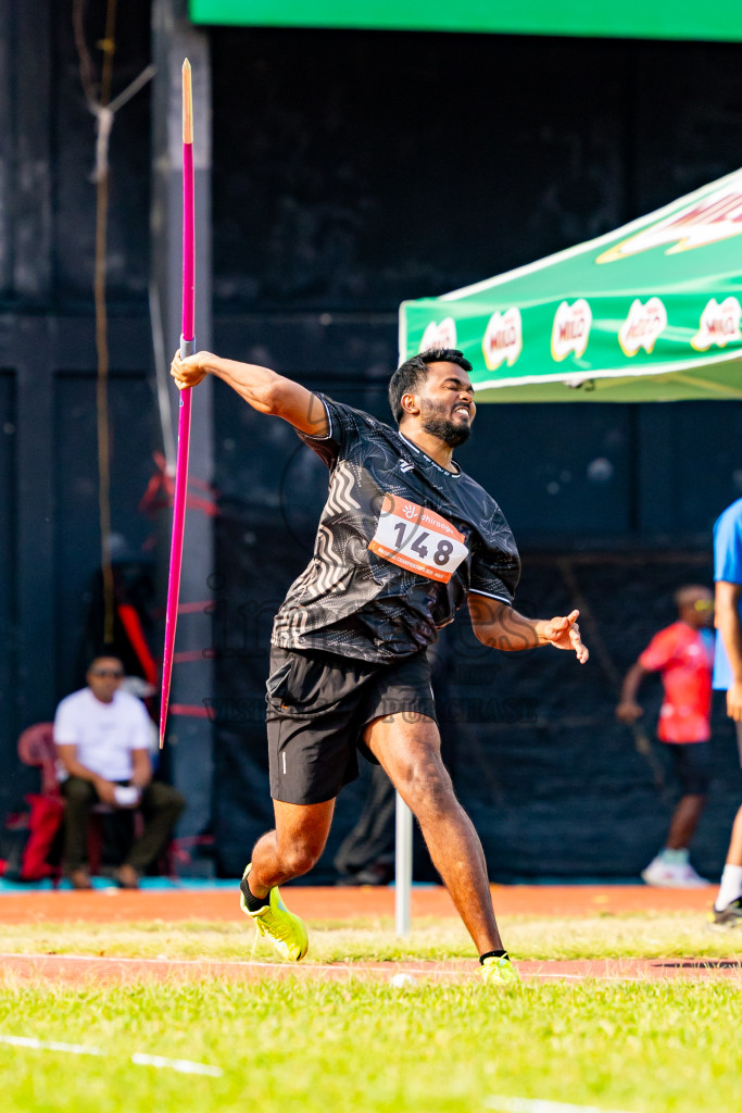 Day 1 of National Athletics Championship 2025 was held at Ekuveni Running Ground in Male', Maldives on Thursday, 14th August 2025. Photos: Nausham Waheed / images.mv