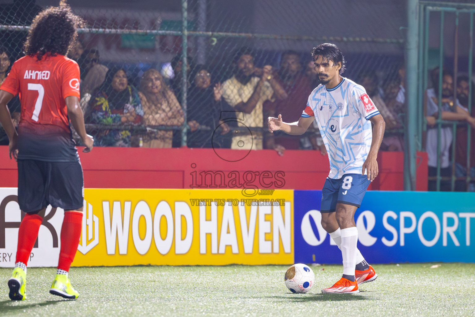 L Gan vs L Maabaidhoo in Day 14 of Golden Futsal Challenge 2025 was held on Saturday, 18th January 2025, in Hulhumale', Maldives. Photos: Ismail Thoriq / images.mv