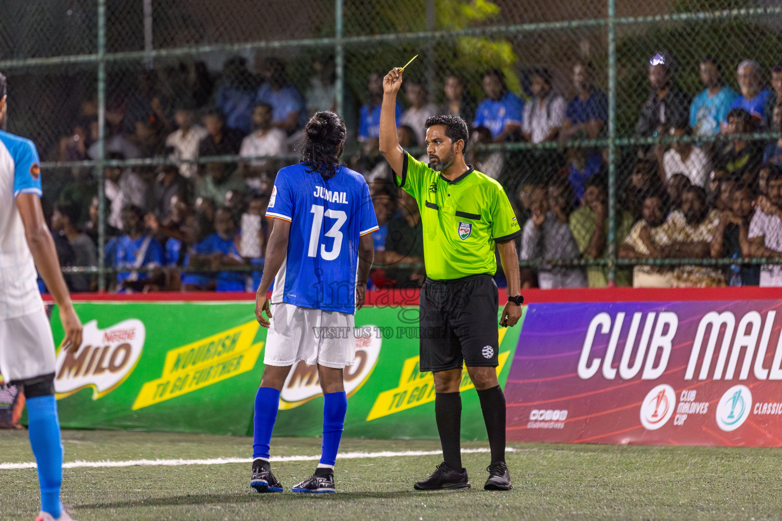 STELCO RC vs Customs RC in Club Maldives Cup 2024 held in Rehendi Futsal Ground, Hulhumale', Maldives on Tuesday, 24th September 2024. 
Photos: Hassan Simah / images.mv