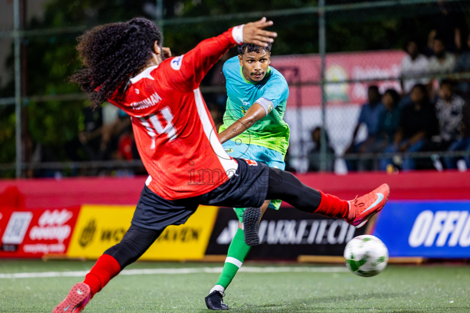 BML vs Club WAMCO in Day 15 of Office League 2025 was held on Friday, 2nd May 2025 in Hulhumale', Maldives. Photos: Nausham Waheed / images.mv