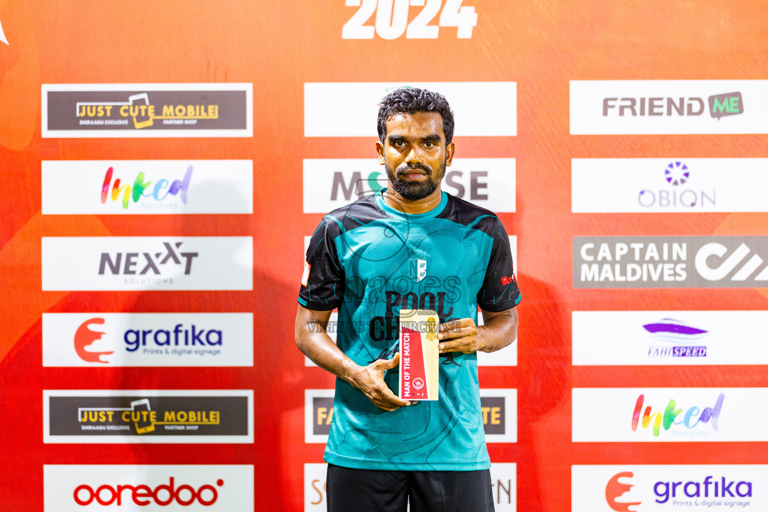 Nala Brothers vs Keawan FC in Day 1 of Eydhafushi Futsal Cup 2024 was held on Monday , 8th April 2024, in B Eydhafushi, Maldives Photos: Nausham Waheed / images.mv