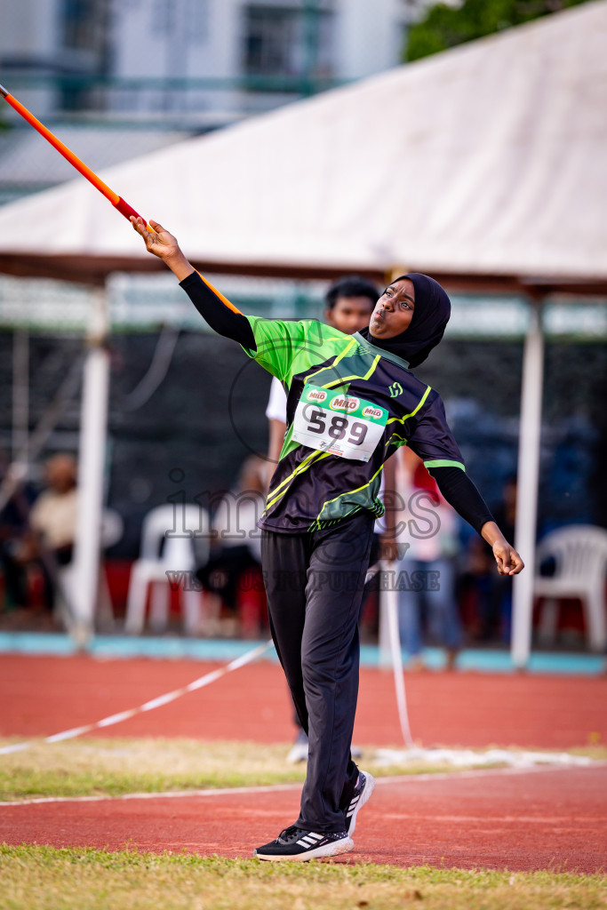 Day 3 of Inter-school Athletics Championship 2025 held in Ekuveni Synthetic Track, Male', Maldives on Wednesday, 08th October 2025. Photos by: Nausham Waheed / Images.mv