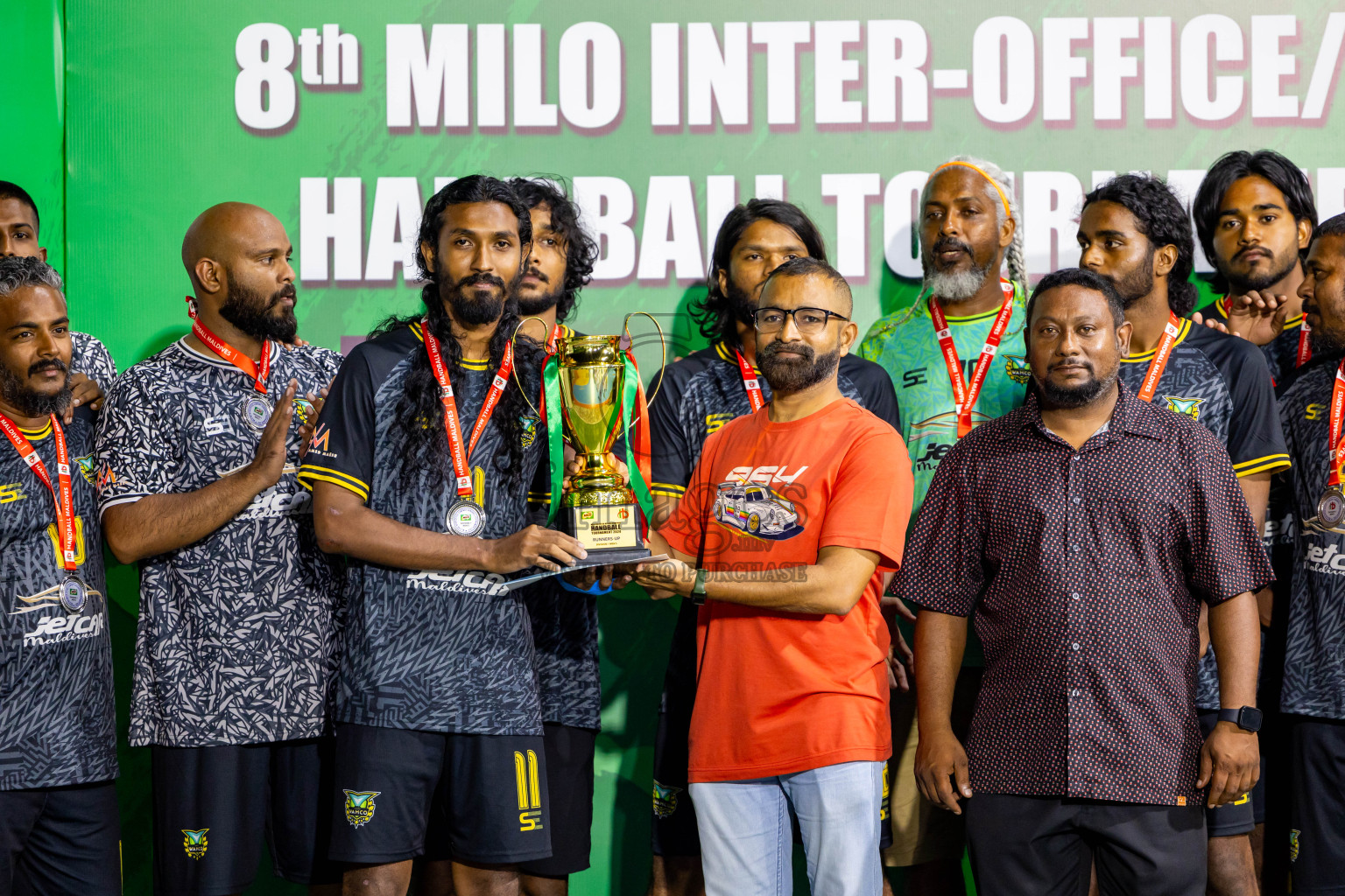 1st Division Final of 8th Inter-Office/Company Handball Tournament 2024, held in Handball ground, Male', Maldives on Tuesday, 11th September 2024 Photos: Nausham Waheed/ Images.mv