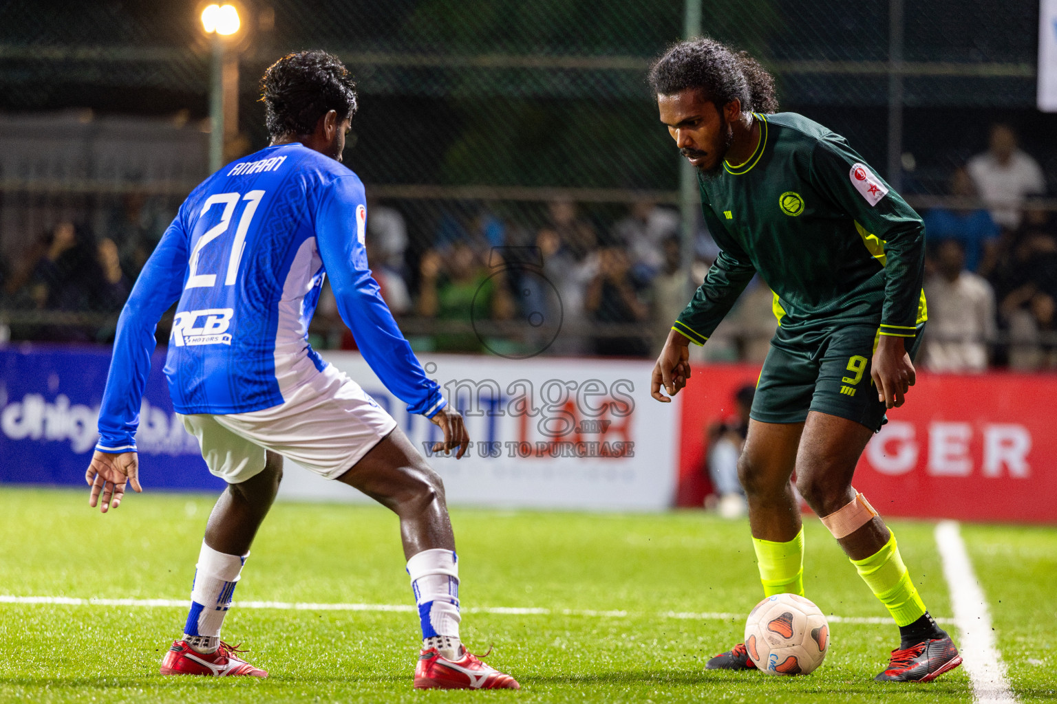 Customs Recreation Club (CRC) vs Club Fen in Day 1 of Club Maldives Cup 2025 was held in Rehendi Futsal Ground, Hulhumale', Maldives on Sunday, 28th September 2025. Photos: Ismail Thoriq / images.mv