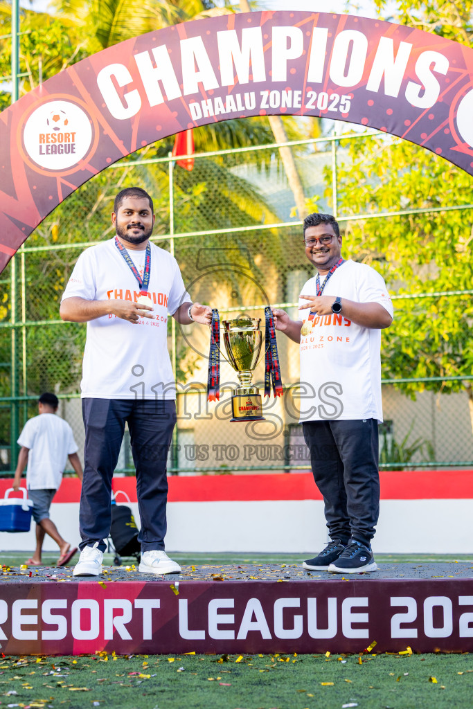 Final of Resort League 2025 (Dhaalu Zone) was held on Saturday, 24th May 2025 in Niyama Private island, Dhaalu Atoll, Maldives. Photos: Nausham Waheed / images.mv