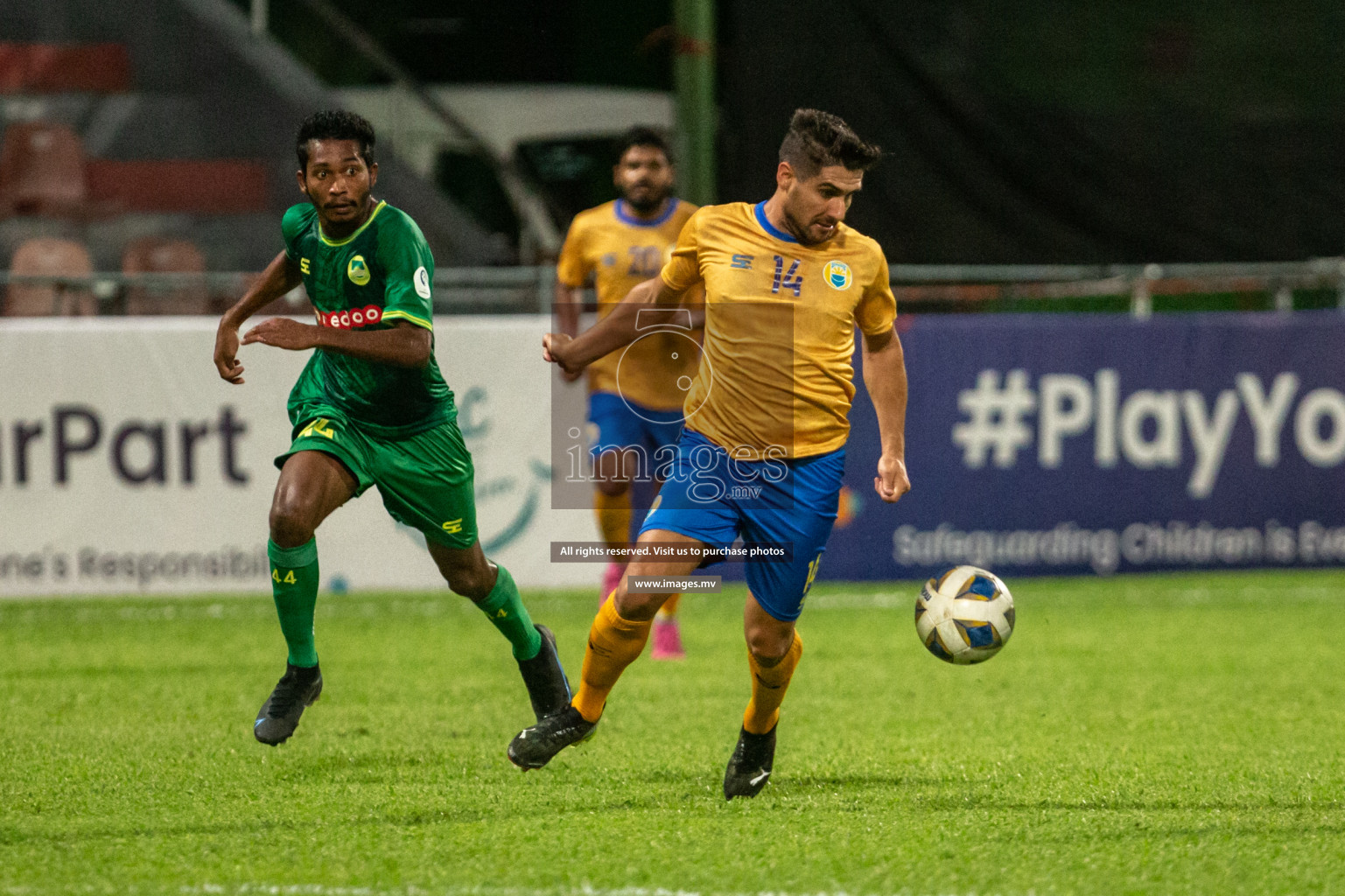 Maziya SRC vs Club Valencia in the Community Shield Match 2021/2022 on 15 December 2021 held in Male', Maldives. Photos: Hassan Simah / images.mv