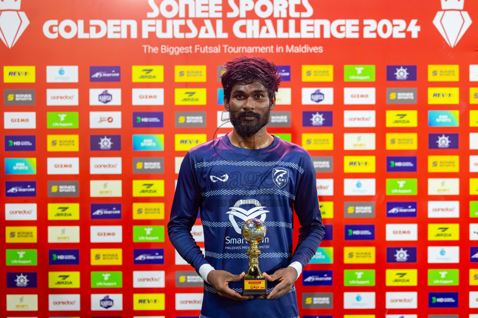 K Gaafaru vs K Kaashidhoo on Day 34 of Golden Futsal Challenge 2024 was held on Monday, 19th February 2024, in Hulhumale', Maldives
Photos: Ismail Thoriq / images.mv