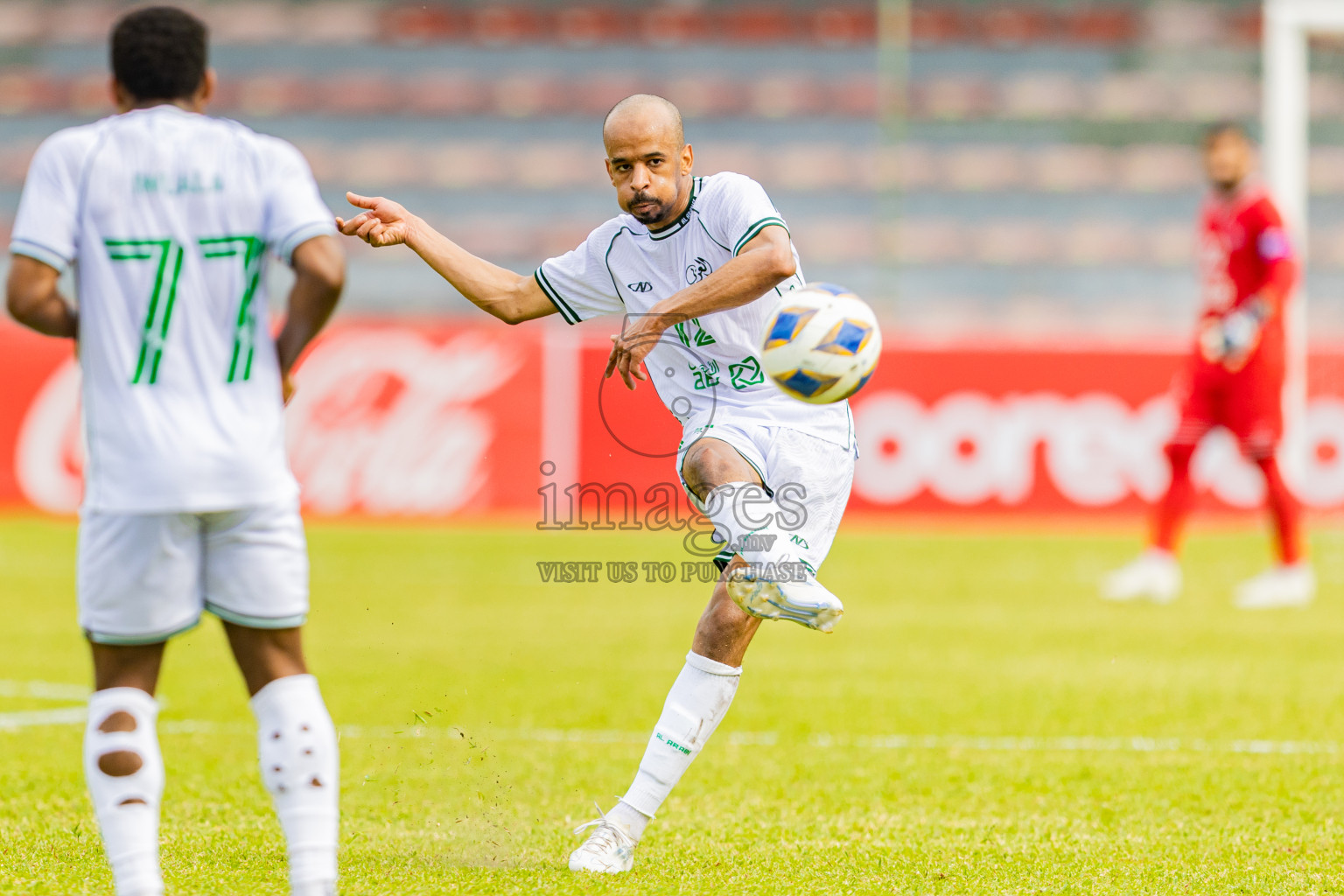 Maziya SC vs Al Arabi SC in AFC Challenge League 2025/26 Preliminary Stage was held at National Stadium in Male', Maldives on Tuesday, 12th August 2025. Photos: Areef Adam / images.mv