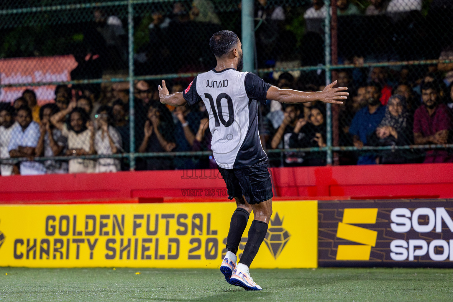 Opening of Golden Futsal Challenge 2025 with Charity Shield Match between L.Gan vs B.Eydhafushi was held on Saturday, 4th January 2025, in Hulhumale', Maldives Photos: Nausham Waheed , Ismail Thoriq / images.mv