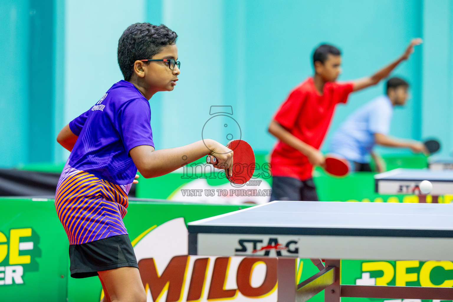 Day 4 of Interschool Table Tennis Tournament 2025 held at Male' TT Hall, Male', Maldives on Sunday, 18th May 2025.
Photos By: Ismail Thoriq / images.mv
