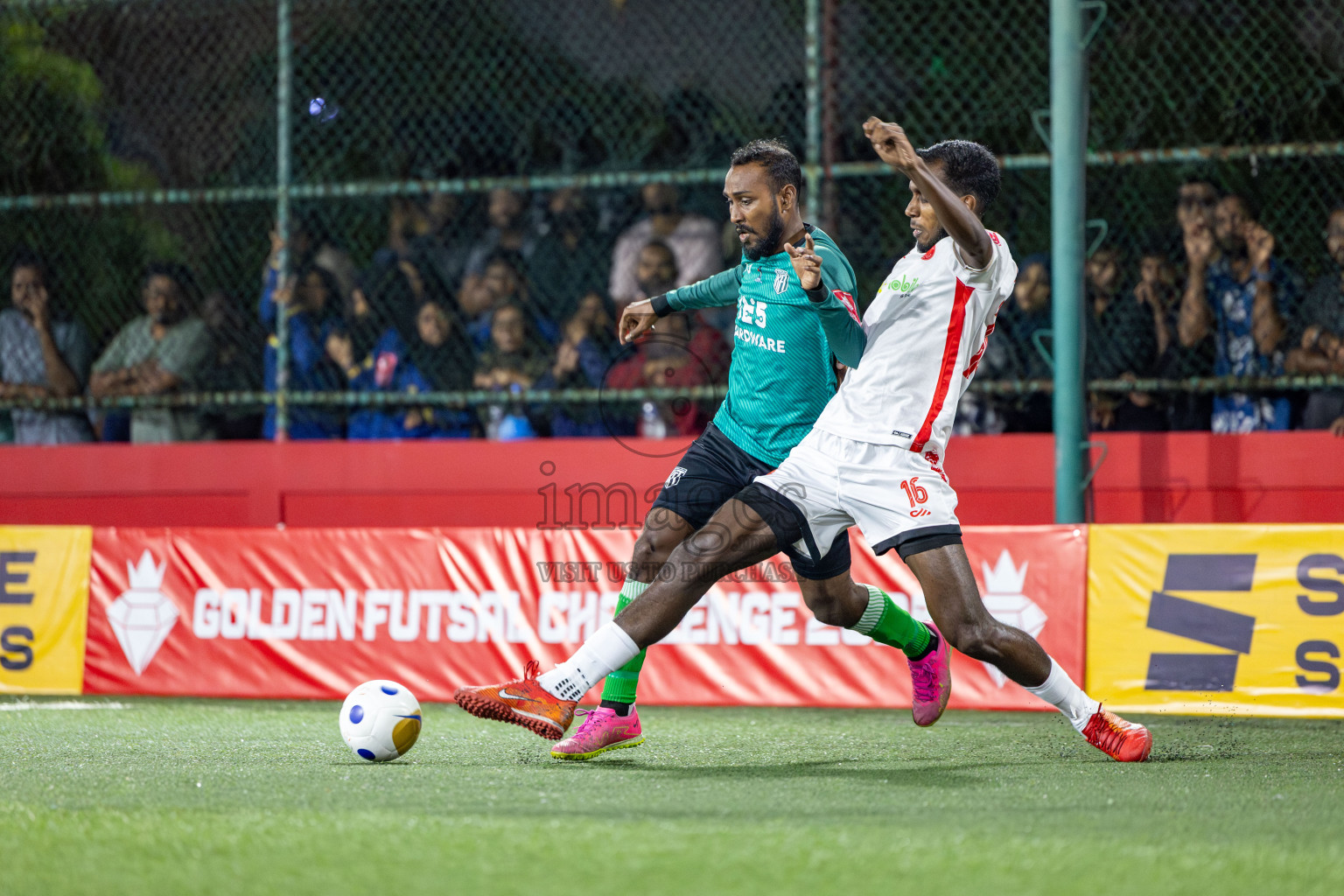 HA. Maarandhoo vs HA. Kelaa in Day 1 of Golden Futsal Challenge 2025 on Sunday, 5th January 2025, in Hulhumale', Maldives 
Photos: Nausham Waheed / images.mv