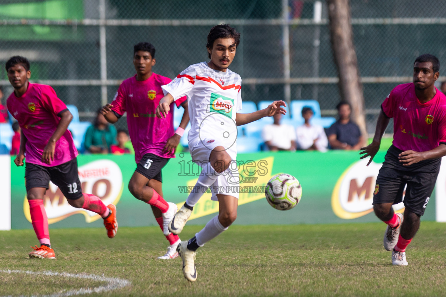 United Victory vs TC Sports Club in Day 7 of Dhivehi Youth League 2024 held at Henveiru Stadium on Sunday, 1st December 2024. Photos: Shuu Abdul Sattar, / Images.mv