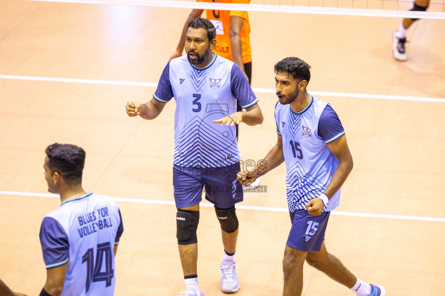 Sports Club City vs Blues for Volleyball in Day 2 of MILO VAM Cup 2025 held in Male', Maldives on Thursday, 26th June2025 at Social Center Indoor Hall 
Photos By: Ismail Thoriq / images.mv