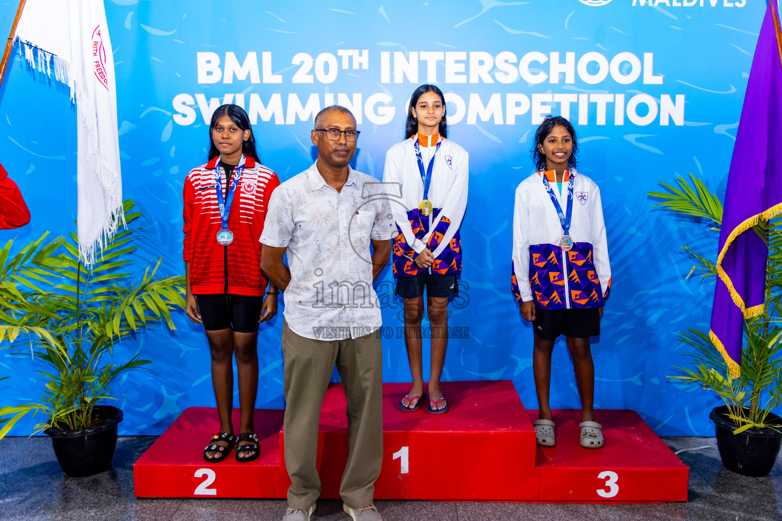 Day 5 of 20th Inter-school Swimming Competition 2024 held in Hulhumale', Maldives on Wednesday, 16th October 2024. Photos: Nausham Waheed / images.mv