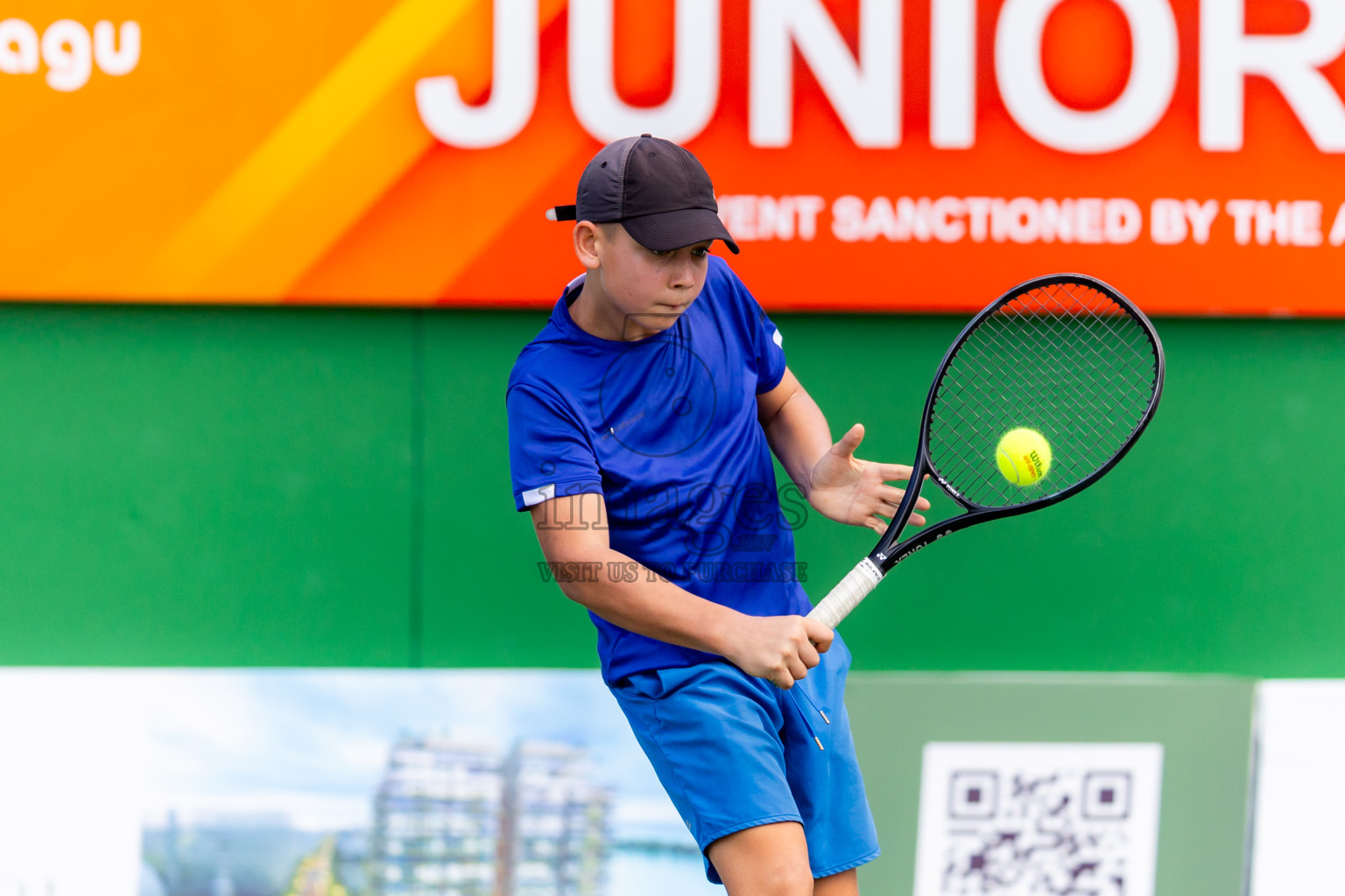 Day 2 of ATF Maldives Junior Open Tennis was held in Male' Tennis Court, Male', Maldives on Tuesday, 10th December 2024. Photos: Nausham Waheed / images.mv