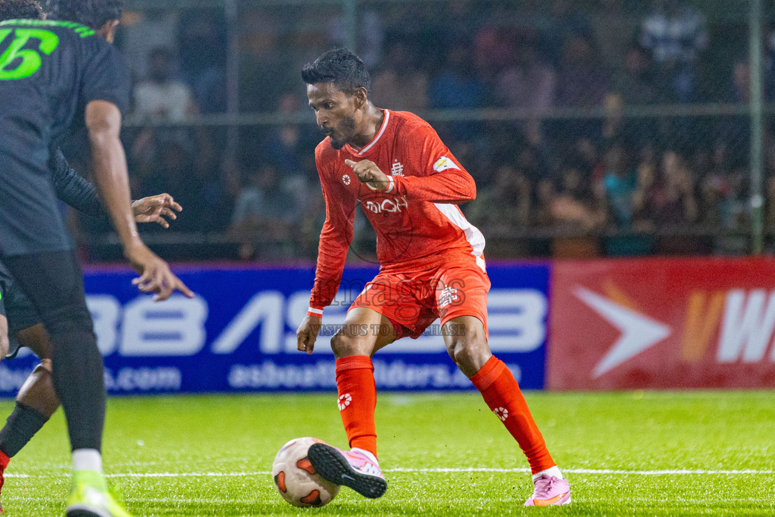 Road Recreation Club vs Club Combination SC Eydhafushi in Kings Cup Final of Club Maldives 2025 was held in Rehendhi Futsal Ground, Hulhumale', Maldives on Tuesday, 9th September 2025. Photos: Areef Adam / images.mv