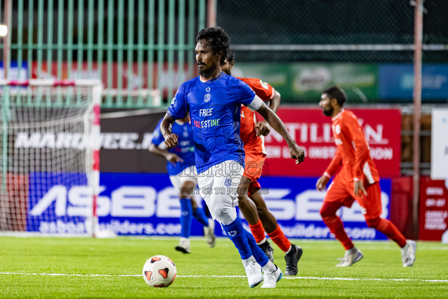 Team Naivaadhoo vs Club Combination in Day 1 of Kings Cup of Club Maldives Cup 2025 held in Rehendi Futsal Ground, Hulhumale', Maldives on Saturday, 30th August 2025. Photos: Areef / images.mv
