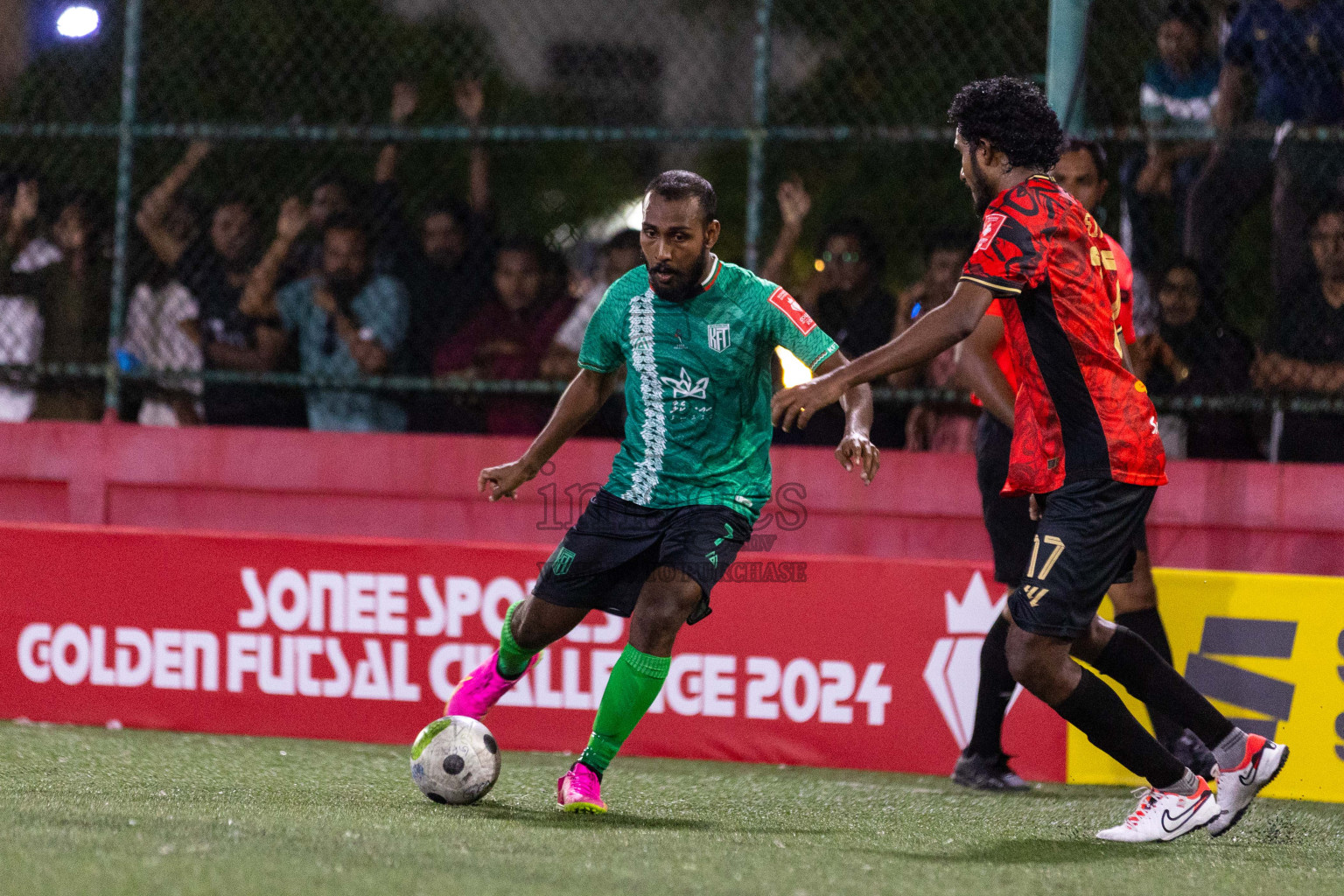 HA Thuraakunu vs HA Kelaa in Day 5 of Golden Futsal Challenge 2024 was held on Friday, 19th January 2024, in Hulhumale', Maldives
Photos: Ismail Thoriq / images.mv