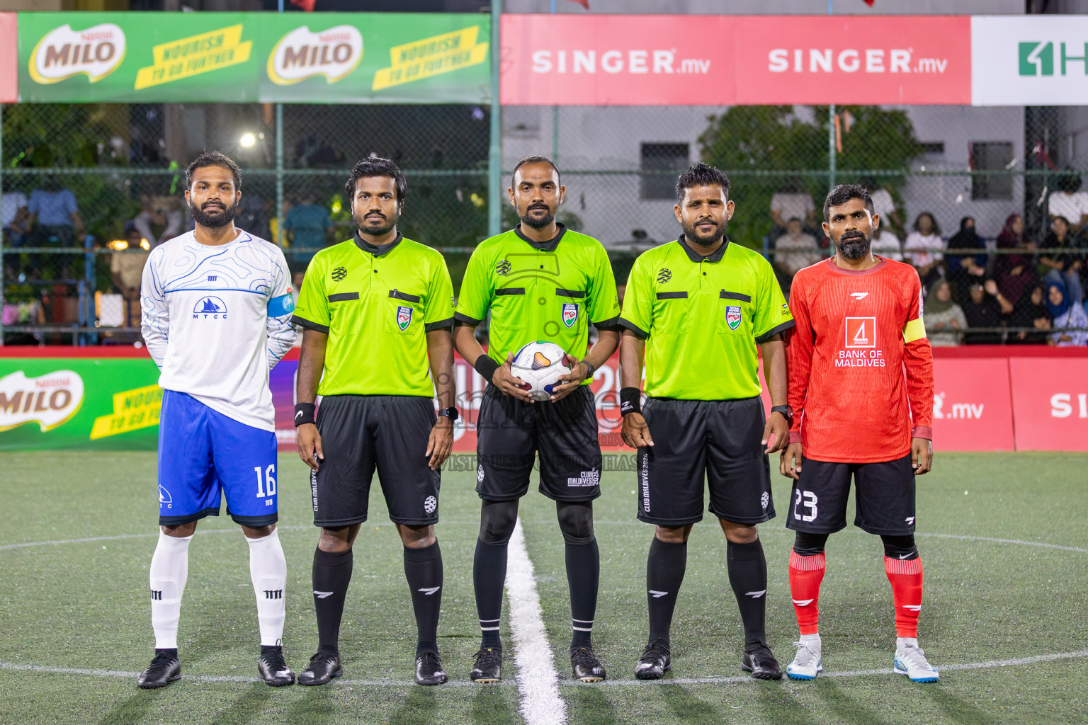 United BML vs Team MTCC in Club Maldives Cup 2024 held in Rehendi Futsal Ground, Hulhumale', Maldives on Saturday, 28th September 2024. 
Photos: Hassan Simah / images.mv