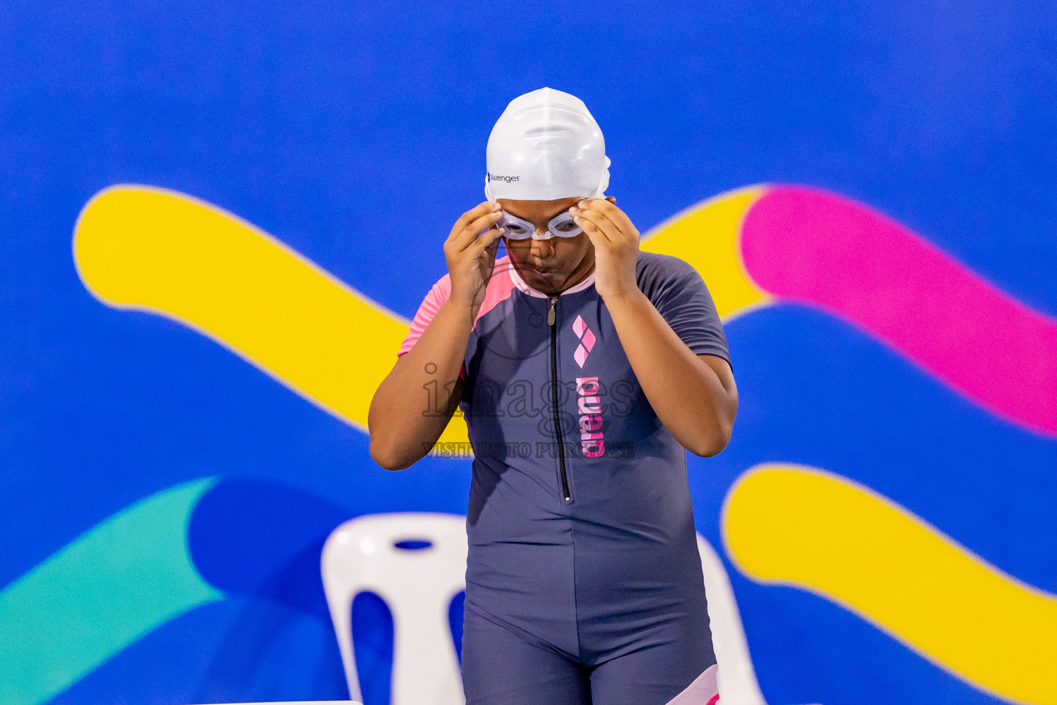 Day 3 of BML 5th National Swimming Kids Festival 2024 held in Hulhumale', Maldives on Wednesday, 20th November 2024. Photos: Nausham Waheed / images.mv