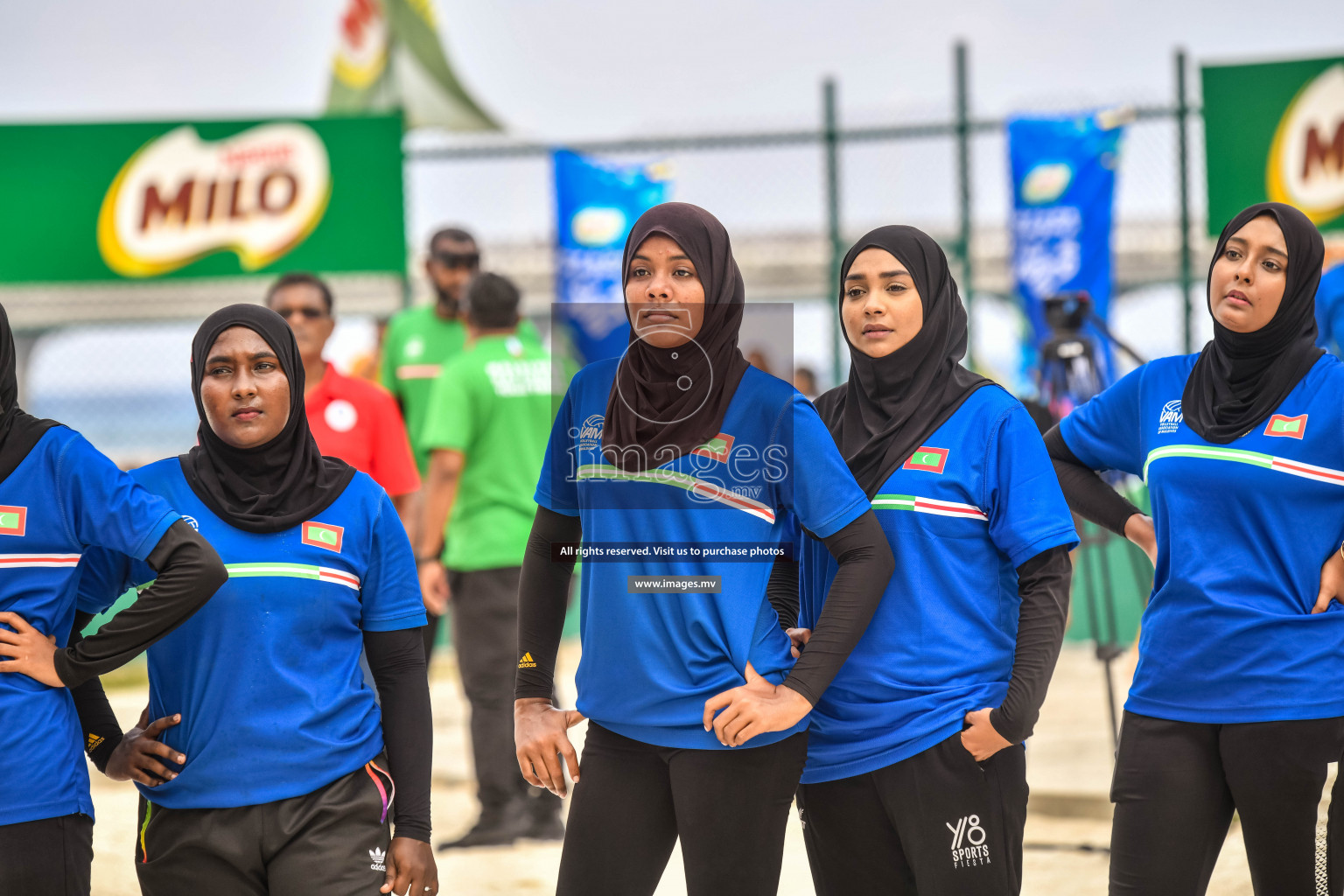 Vollyball players trainning session with Giba Photos by Nausham waheed