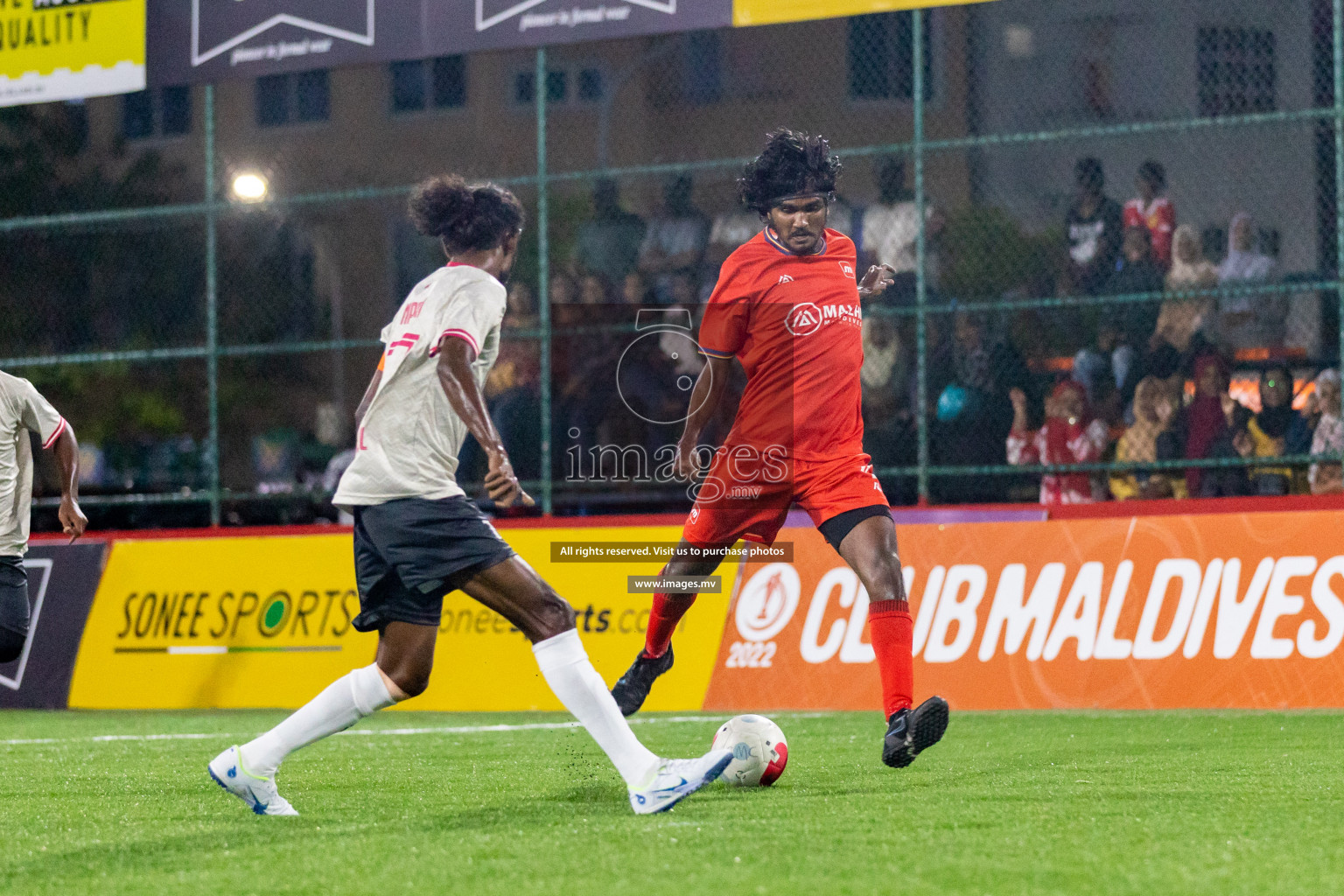 Team MCC vs Medianet in Club Maldives Cup 2022 was held in Hulhumale', Maldives on Monday, 17th October 2022. Photos: Mohamed Mahfooz Moosa / images.mv