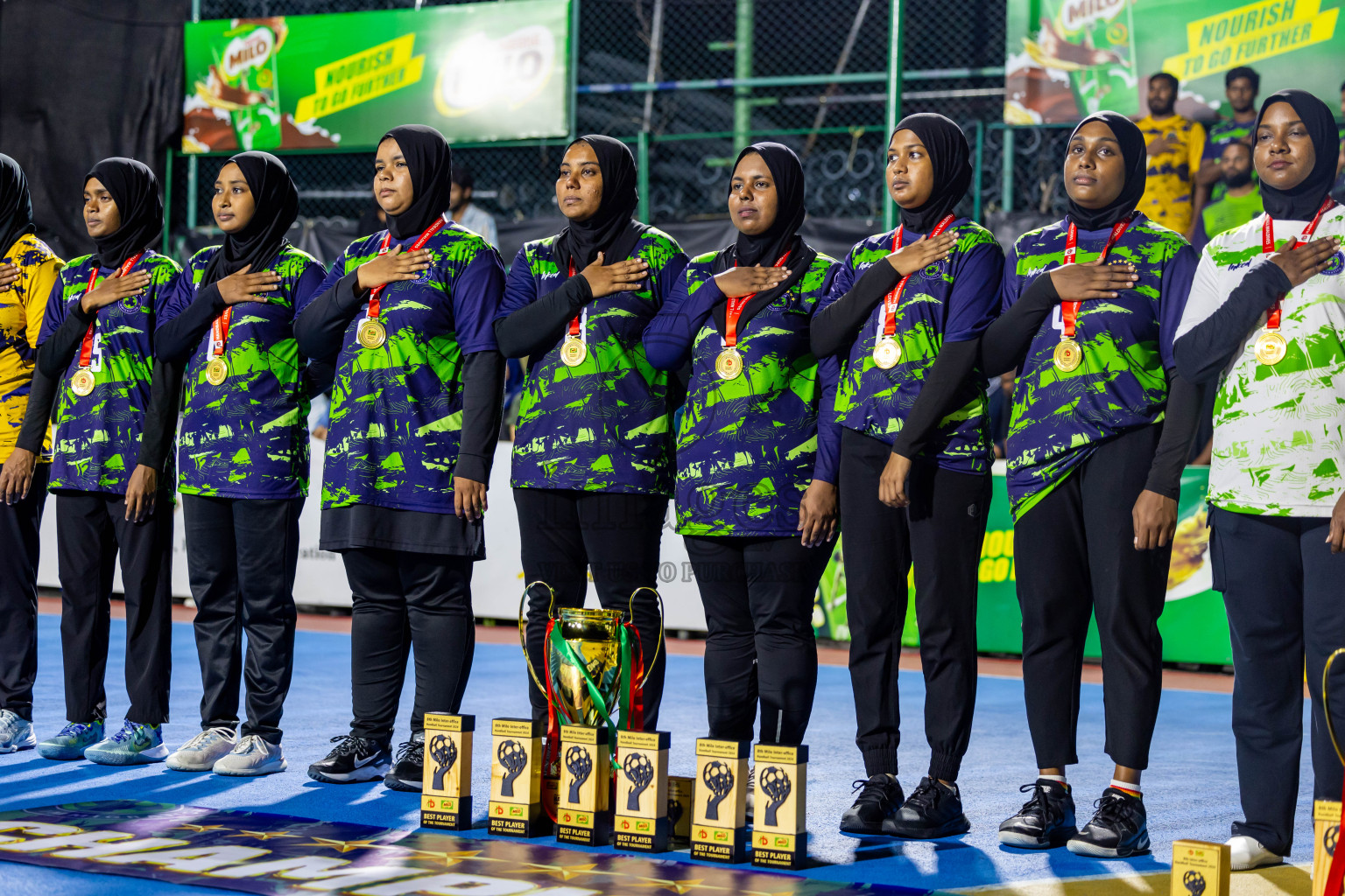 1st Division Final of 8th Inter-Office/Company Handball Tournament 2024, held in Handball ground, Male', Maldives on Tuesday, 11th September 2024 Photos: Nausham Waheed/ Images.mv