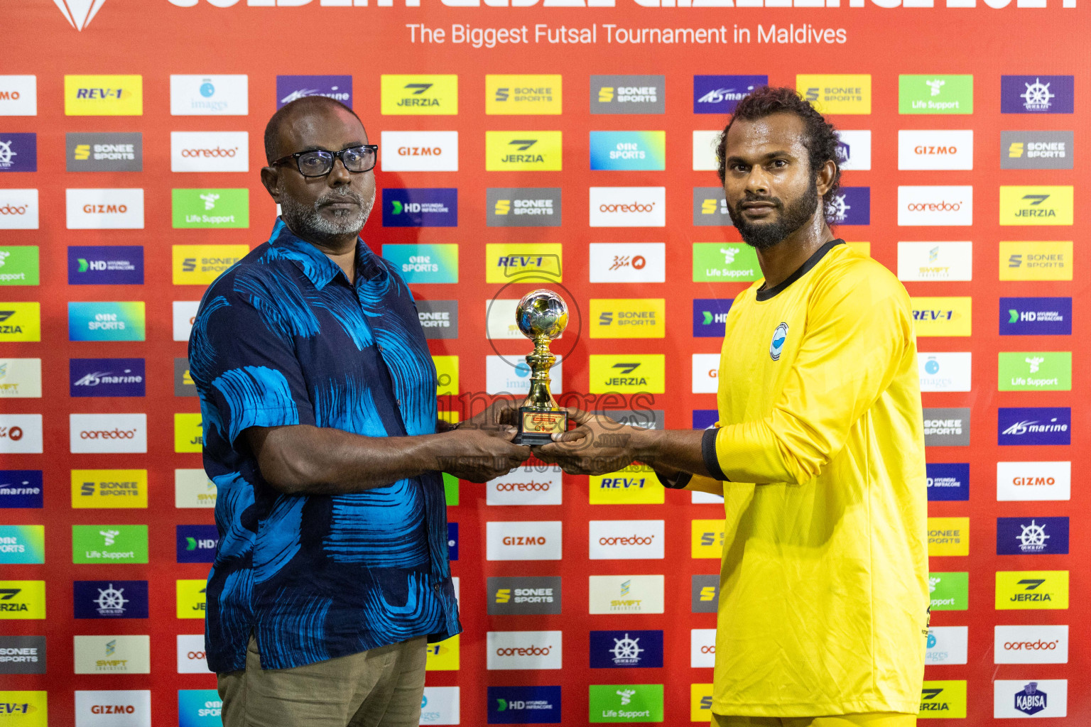 N Maafaru vs N Holhudhoo in Day 15 of Golden Futsal Challenge 2024 was held on Monday, 29th January 2024, in Hulhumale', Maldives Photos: Nausham Waheed / images.mv