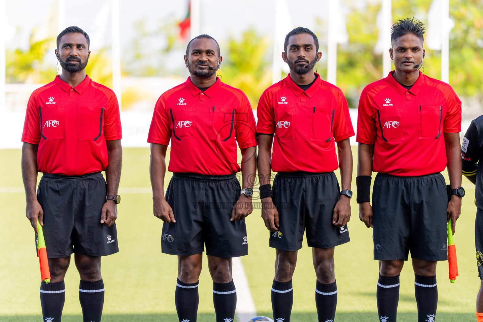 Irumathi FC VS Middle East in Day 5 of Eydhafushi Cup 2025 held in Eydhafushi Football Stadium at B. Eydhafushi, Maldives on Tuesday, 9th September 2025. Photos: Arif Rasheed / images.mv