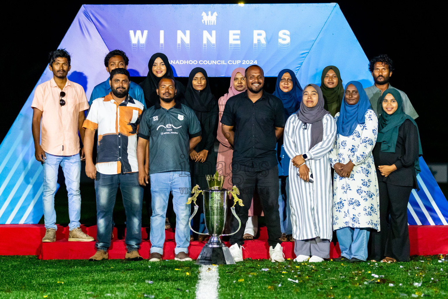 JT Sports vs Kanmathi Juniors from Final of Manadhoo Council Cup 2024 in N Manadhoo Maldives on Tuesday, 27th February 2023. Photos: Nausham Waheed / images.mv