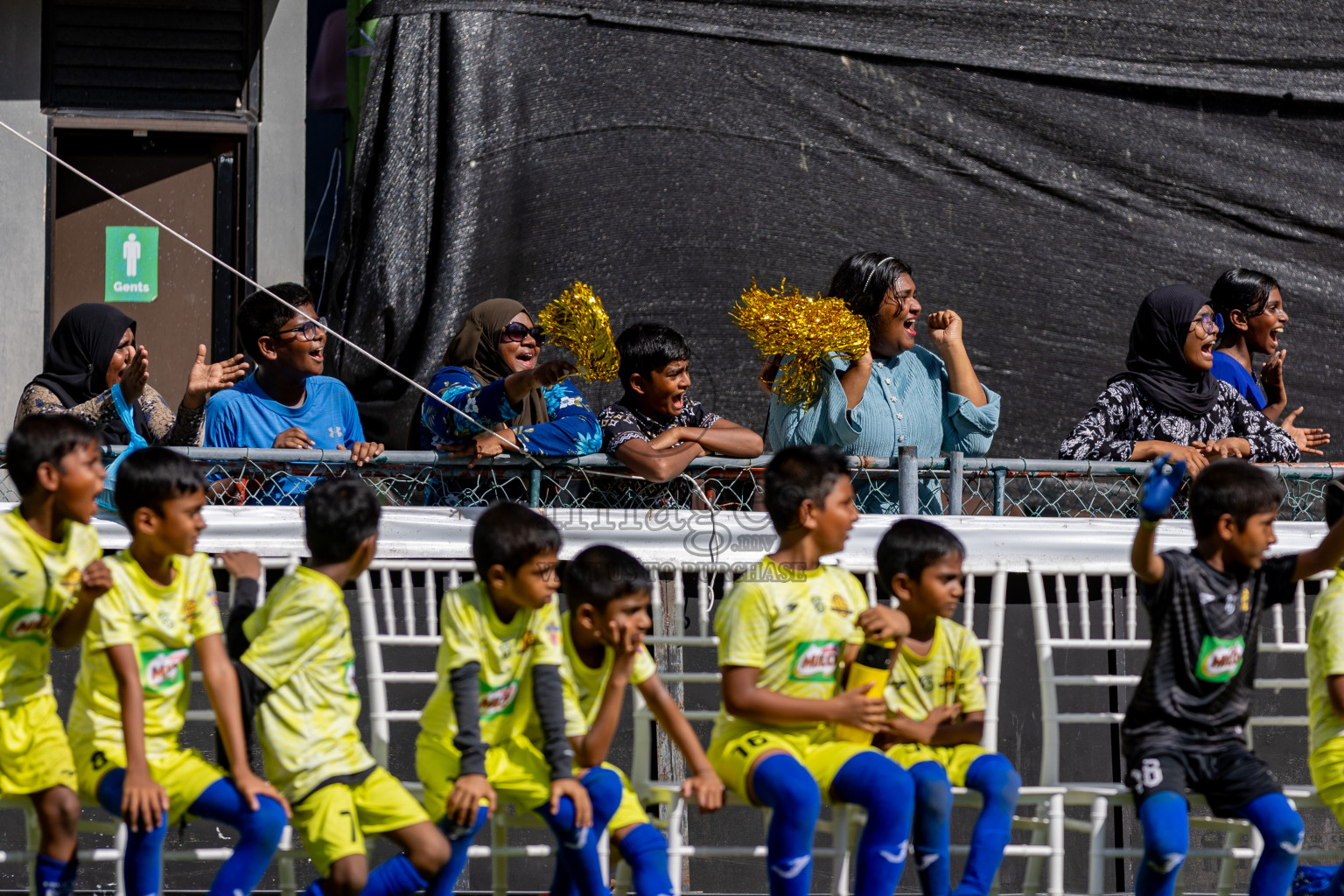 Day 2 of MILO Kids Football Fiesta was held at National Stadium in Male', Maldives on Saturday, 24th February 2024.